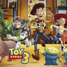 Puzzle 104 Toy story 3, Toys at play