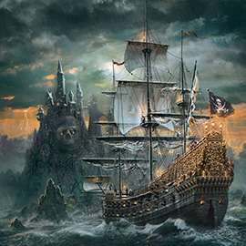 Puzzle 1500  The Pirate ship