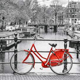 Puzzle 1000 Amsterdam Bicycle