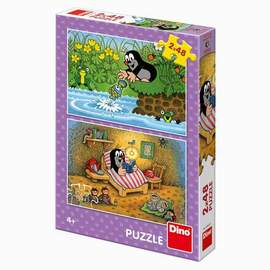 Puzzle 2x48 Krtko  perla 