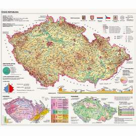 Puzzle 2000 Mapa Českej republiky