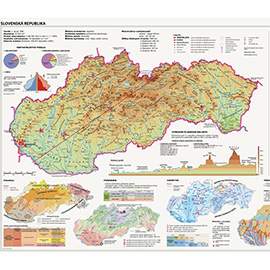 Puzzle 2000 Mapa Slovenska