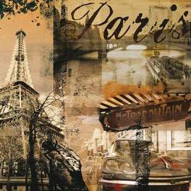 Puzzle 1000 Nostalgická Paríž 