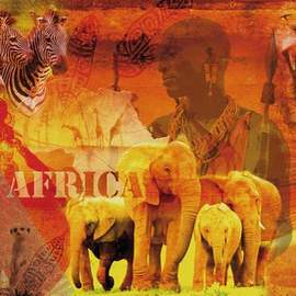 Puzzle 1000 Africké impresie