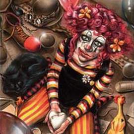 Puzzle 1000 Scarlet Gothica, Clown Girl