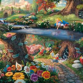 Puzzle 1000 Disney, Alice in wonderland