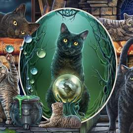 Puzzle 1000 Magical cats